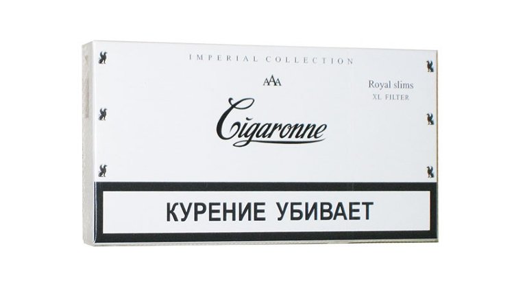 Cigaronne Royal Slims White
