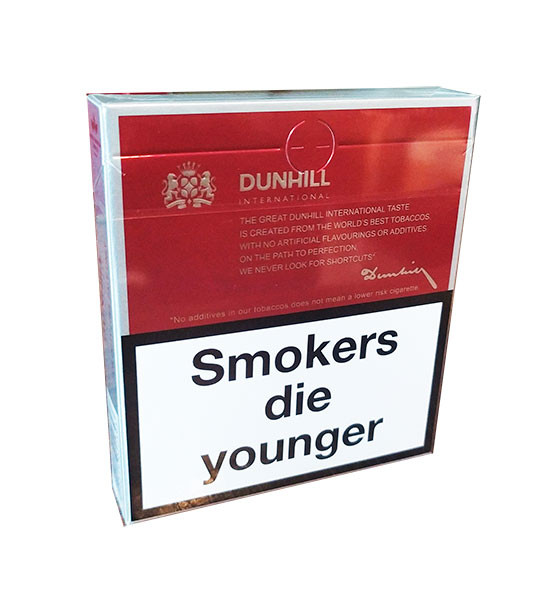 Dunhill international (EU, Duty free Сингапур)