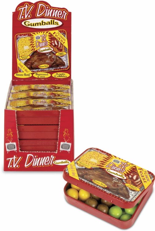 Accoutrements TV Dinner Gumballs Accoutrements TV Dinner Gumballs